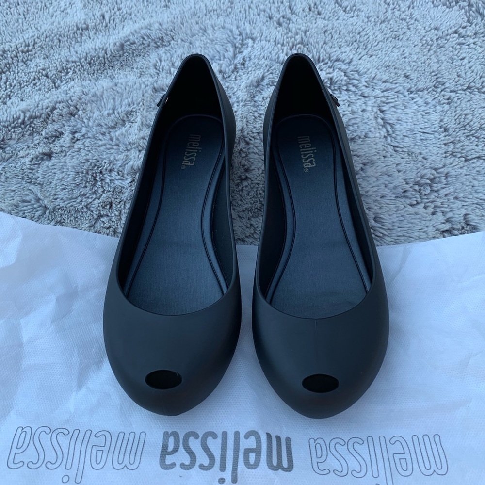 MELISSA | Black Ultragirl Flats 🇧🇷
